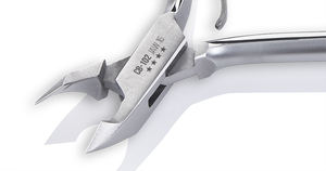 Nghia OMI profesional Podología manicura pedicura conjunto de alta calidad gris plateado Acero inoxidable mango bloqueo uñas encarnadas cutícula - Product Image 2