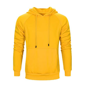 Sweat à capuche pour homme avec empiècement Color Block Sweat à capuche pour homme avec tissu léger en mélange de polyester - Product Image 1