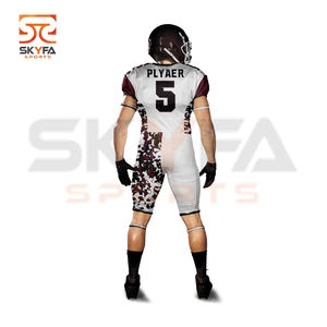 Uniformes de football américain personnalisés, jersey de foot, en grande taille, vente en gros - Product Image 4