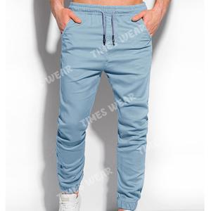 ¡Novedad de 2022! Pantalones vaqueros ajustados a la moda para hombre, logotipo personalizado, bolsillo inclinado de algodón con cordón en la cintura, estilo informal para primavera - Product Image 1
