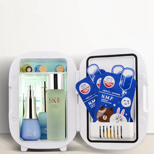 6L Portable Car Mini Refrigerator <strong>12V</strong> Semiconductor Cooler <strong>Fridge</strong> for Drinks Food Skincare Home Office Travel Camping Use - Product Image 3