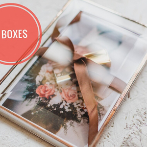 Handmade Magic Color <b>Glass</b> Photo <b>Box</b> - Product Image 1