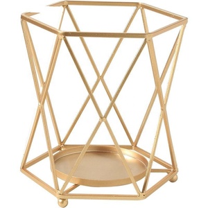 Candelero de Metal cóncavo de alta calidad, superventas, mejor diseño, candelabro decorativo de lujo a la moda para el hogar - Product Image 2