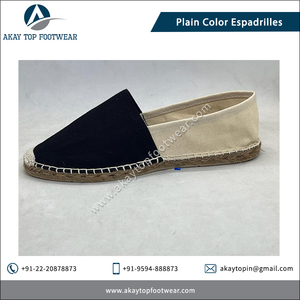 Alpargatas de yute Unisex más vendidas, zapatos planos de Color sólido liso de tamaño personalizado, cierre antideslizante, ligero, antideslizante para todas las estaciones - Product Image 2