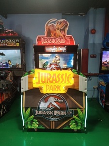 Pantalla de 47 pulgadas <span class=keywords><strong>Jurassic</strong></span> <span class=keywords><strong>Park</strong></span> Gun Shooting Video Game Machine | Parque de atracciones Máquina de Arcade que funciona con monedas para Game Center - Product Image 6