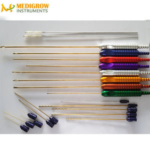 Cánulas de Infiltración Luer Lock con Kit de Transferencia de Nanograsa, Acero Inoxidable Reutilizable, Certificado CE - Product Image 4