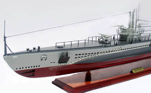 Modèle de navire de guerre en bois USS BALAO de style classique pour enfants de 5 à 7 ans - Product Image 5