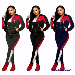 Sudadera con capucha de mezcla de algodón Premium para mujer súper cómoda, chándales atléticos, ropa activa, logotipo gráfico, opciones de talla grande - Product Image 1