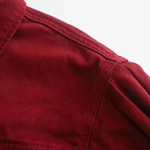 Conjunto de ropa de moda de otoño para mujer, chaquetas de mezclilla informales y pantalones vaqueros, transpirables de talla grande, personalización gratuita, tejido de punto - Product Image 4