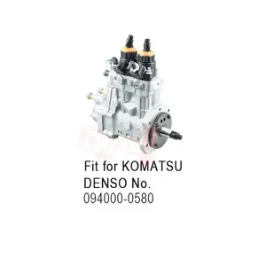 Pièces de moteur d'excavatrice de pompe à carburant Diesel 6D140-5 6261-71-1111 094000-0580