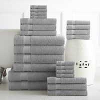 Toalla de Mano 100% Algodón Sin Azo, Ecológica, de Secado Rápido, Súper Absorbente, Súper Suave, de Alta Calidad, para Uso Doméstico, India-HUGS N