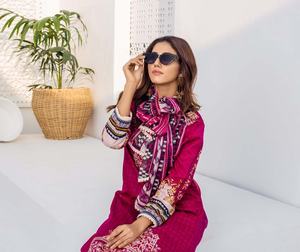 Trajes Pakistaníes para Mujer, Tela Swiss Lawn en Pakistán, Salwar Kameez, Vestido de Verano para Mujer, Ropa Femenina - Product Image 6