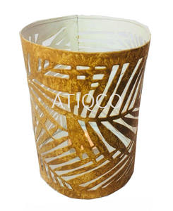 Iron <b>Tea</b> Light Votive Latest & Modern Gold Metal Candle Holder <b>Decoration</b> for Home & <b>Party</b> Stylish Iron Candle Stand Best Sell - Product Image 1