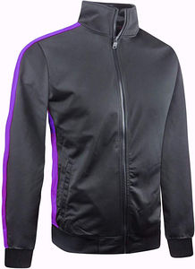 Gran Oferta personalizada para hombre, el mejor chándal con cremallera, ropa deportiva para correr, chándal con cremallera, contraste de ajuste estampado, conjuntos de 2 uds de secado rápido - Product Image 2