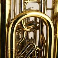 Gold Brass Tuning Pipe and Tuba Eb Key