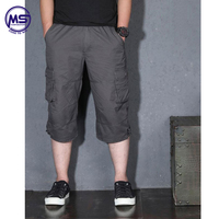 Shorts cargo décontractés pour hommes, en toile 100% coton, logo personnalisé, séchage rapide, respirant, confortable, grande taille