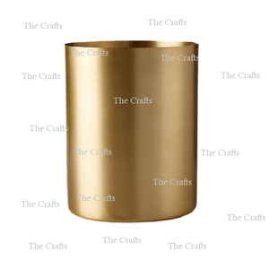 Iron Gold Color Waste <b>Bin</b> <b>Dust</b> <b>Bin</b> Deluxe Quality Customized Size And Shape Waste <b>Bin</b> For Home And Hotel Usage - Product Image 5