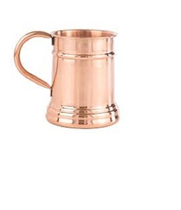 Gobelet en verre en cuivre pur fait à la main avec manche en laiton, pour domicile, hôtel, Restaurant, amante boisson, pour le Yoga, 1 pièce - Product Image 4