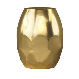 Nuevo Metal latón antiguo acabado de calidad premium de aluminio martillado taburete barato moderno redondo taburete para venta - Product Image 3