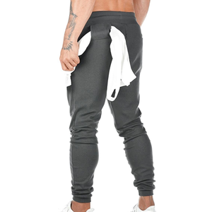 กางเกงวอร์มผ้าฝ้ายแบบพรีเมี่ยมพร้อมผ้าเช็ดตัวแบบห้อยทรงสลิมฟิต - Product Image 6