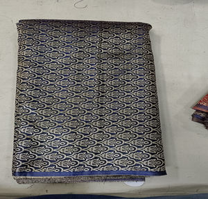 Tissus en soie brocade avec imprimé ethnique, classique et personnalisé, pour les robes de mariage et le mobilier de maison, peut être tissé sur mesure - Product Image 5