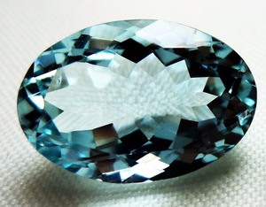 Aguamarina semipreciosa de calidad 3A, calibrada, facetada, ovalada, natural, azul, piedras preciosas sueltas, venta al por mayor. - Product Image 6