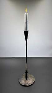 Vintage Iron Candle Holder with <b>Coiled</b> Base Perfect for Home Restaurant and Festive Tableware Decor and Lighting Use - Product Image 3