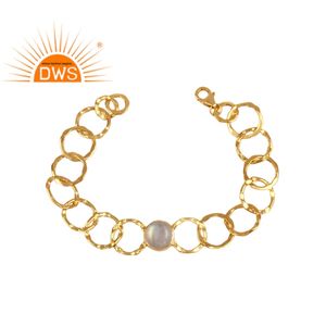 Ensemble de bijoux en pierre de lune arc-en-ciel et en argent, lien à breloques, nouveau, 925, fabrication de bijoux - Product Image 1