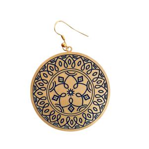 Boucles d'oreilles pendantes à la mode en laiton en métal multicolore à la mode pour les fêtes d'anniversaire bijoux cadeau - Product Image 3