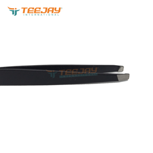 ที่ขายดีที่สุดเคลือบสีดำ9.5เซนติเมตรตาคิ้วแหนบตรงเคล็ดลับที่สร้างขึ้นที่ดีที่สุดเคล็ดลับที่ดีที่สุดสำหรับคิ้วตาสีที่กำหนดเองและโลโก้ - Product Image 6