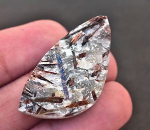 Astropholite-cabuchón de piedras preciosas, joyería de alta calidad, estilo Ruso, Astropholite, piedras preciosas sueltas - Product Image 1