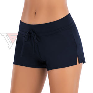 Bikini personalizado unisex, conjunto de 2 piezas con logotipo frontal, ropa de playa, pantalones cortos de sudor, joyería transpirable - Product Image 1
