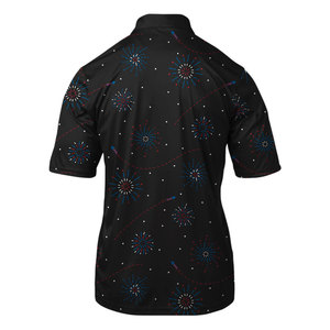เสื้อโปโลเล่นกอล์ฟผ้าโพลีเอสเตอร์ระบายอากาศได้ดีความชื้นสูงสำหรับฤดูร้อน - Product Image 6