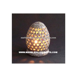 Haute Classe Pierre Naturelle Bougie Lampes - Product Image 1