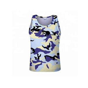 Débardeur d'entraînement musculaire de haute qualité pour hommes imprimé personnalisé respirant Gym Fitness musculation Stringer grande taille tricoté - Product Image 1