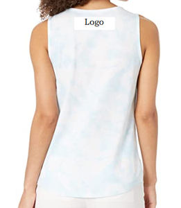 Camiseta de algodón sin mangas de estilo clásico para mujer, ropa a la moda, 100% algodón, venta al por mayor - Product Image 6