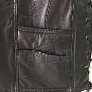 Chaleco de cuero para hombre, ropa cómoda en línea de alta calidad para montar en bicicleta, a la venta - Product Image 4