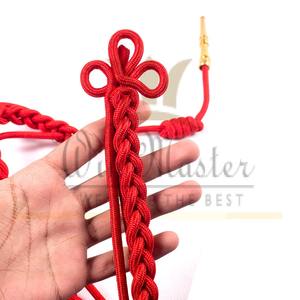 Cordón de hombro de alambre de oro uniforme ceremonial/Cordón de hombro ceremonial Aiguillette - Product Image 1