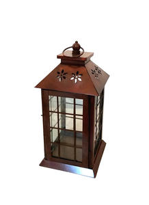 Farol de Metal Dorado Hecho a Mano, Nuevo y de Buena Calidad, con Logotipo Personalizado en Nuevo Diseño para Decoración del Hogar y Navidad - Product Image 4