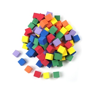 2020 1 Inch 102 Cái Khối Xốp <span class=keywords><strong>EVA</strong></span> Khối 6 Khối Vuông Màu Đối Xứng Thao Tác Tay Đồ Chơi Giáo Dục - Product Image 4