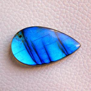 Lot en gros de pierres de palmier en labradorite naturelle, cabochons de cristal, pierres précieuses pour la fabrication de bijoux artisanaux et les collectionneurs de cristaux - Product Image 3