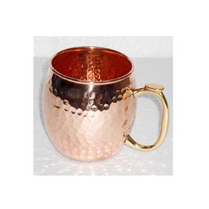 Hammered Moscow Mule Copper <b>Mug</b> With Handle Elegant Design Handcrafted Copper Beer <b>Mug</b> for Sell at <b>Cheap</b> Price - Product Image 5