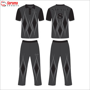 Tenue de cricket à manches courtes Sarama Sports Trend Wear avec logo personnalisé, design par sublimation, toutes les couleurs, toutes les tailles - Product Image 2