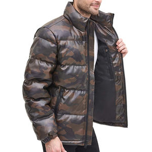 Chaquetas acolchadas con cremallera para hombre, abrigo de burbujas, personalizado, venta al por mayor, 2022 - Product Image 5