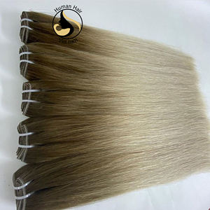 Extensions de cheveux naturels Remy — doreen, cheveux humains à Double tissage, épais, trame en soie, couleur ombré, Grade 12a, fabriqué à la Machine - Product Image 5