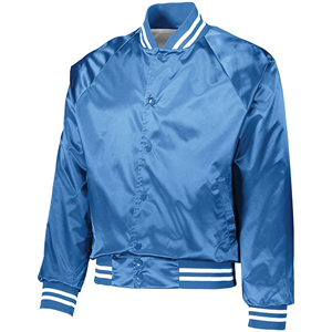 Grande veste d'aviateur pour hommes et femmes, blouson en Satin, Varsity - Product Image 6