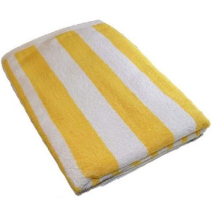 Nouveau et vente chaude séchage rapide léger absorbant 100% coton biologique Gots certificat luxe haute qualité en plein air ensemble de serviettes de plage - Product Image 4