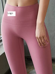 Colorvalue — Leggings noirs sans couture pour femmes, pantalon de Yoga, de course à pied, contrôle du ventre, 92% Polyester et 8% Spandex, taille haute - Product Image 2