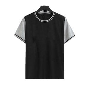 เสื้อยืดแฟชั่นผู้ชายปี 2026 ทรงเข้ารูป คอกลม แขนสั้น สไตล์ลำลอง เสื้อยืดคุณภาพสูงแบบสั่งทำพิเศษ ไหล่ตก เสื้อเด็กเล็ก - Product Image 1