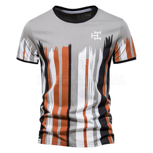 Camiseta de diseño personalizado para hombre, camisa de sublimación para uso diario, precio al por mayor - Product Image 1